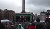 St Patrick's Day Celebration in Trafalgar Square