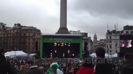 St Patrick's Day Celebration in Trafalgar Square