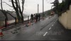 family and friends waiting for emergency services to find trapped lady