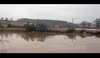 Flooding in Devon - Budleigh Salterton. River Otter bursts it's banks.