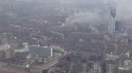 Fire views from the Shard