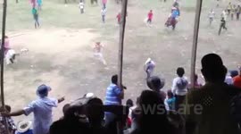 Colombia Bullfight Chaos