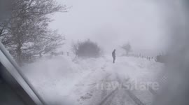 Historic N. Ireland Blizzard 1