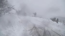 Glenshane Pass Blowing Snow/Blizzard 3