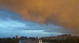 Sunset Shelf Cloud/Storm