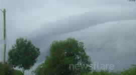 Monster Shelf Cloud! - 1