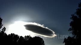Lenticular UFO cloud time-lapse JCMDI V07401