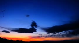 Deep color lenticular standing waves sunset timelapse JCMDI V07404