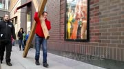 Jesus Crucified In Downtown Minneapolis 