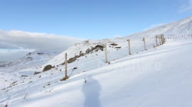 Beautiful Mountain Snow, N. Ireland - Jan 18th 2015