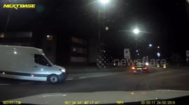 WX68UYK Tailgating and Throwing Object at other Cars