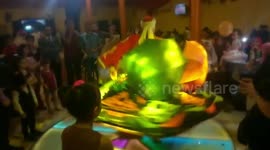 Gifted Dancer Shows Off Skills In Wedding