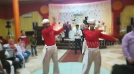 Insane Show Sailors Amuse People In Wedding