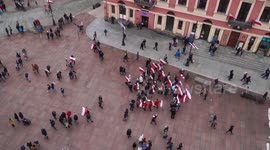 POLAND, WARSAW - 11 November 2018: Polish independence day