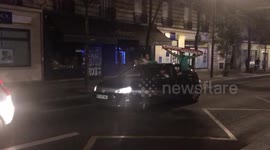 Algeria fans celebrating African cup 1