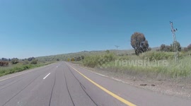 GoPro has terrible accident after falling off car in Israel