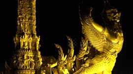 Stunning Wax Candle Sculptures Mark Buddhist Lent