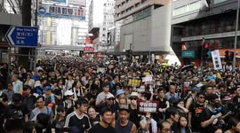 Anti extradition law protest Hong Kong