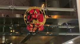 Hong Kong protesters deface China Liaison Office