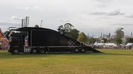 Amazing Quad bike Stunt At the Lambeth Country Show