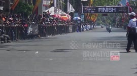 Minigp motorbike racing, sorry for the many little drivers who fell