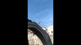 Jump Old Bredge in the Mostar