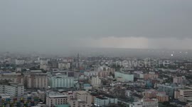 Thunderstorm hits Bangkok amid rainy season