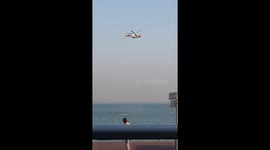 Coastguard search at Hastings Pier