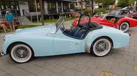British Car Invasion Black Lion Pub Beaurepaire Village QC Canada