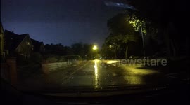 Lightning storm hits the UK after country's summer heatwave