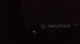 Views Of Thunderstorm Over East London