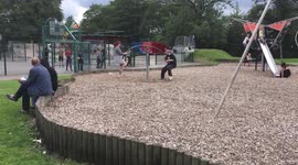 Adam and Jess Park fun