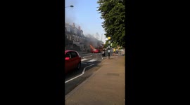 Sheen bus fire