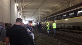 Boarding in the rescue train