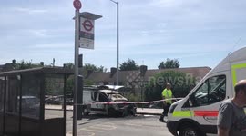 Food truck was on fire due to overheating