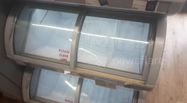 UK shop runs out of ice cream on one of the hottest days of the year so far