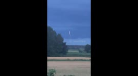 Aliens? Strange flying object