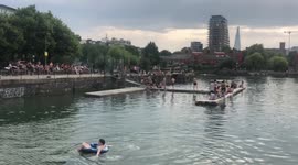 Shadwell basin swimming