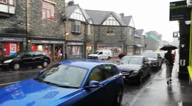 UK heatwave see torrential rain hit the Lake District