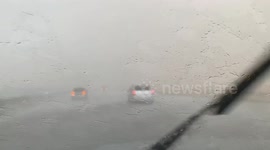 Violent storms in France after heatwave