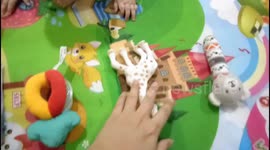 Smart baby chooses money instead of toys