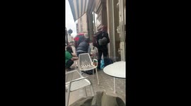 The sandwich shop Eat gives away free food for the homeless