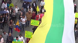 Colombia demonstrations decry killings of human rights activists