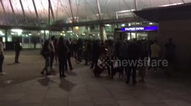 Fire Alert At Stratford Station