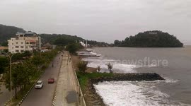 Beautyfull Timelapse Padang beach