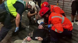 Injuries and arrests as police attempt to clear protesters from Hong Kong's streets