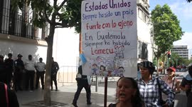 Guatemalans protest Trump adminstration deal that reroutes US asylum seekers to their country