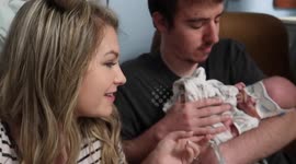 Texas parents surprise family with NICU baby