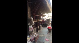 Buddhist temple and traditions in Kathmandu. Nepal