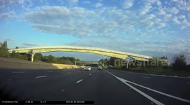 Dashcam crash Annie mcguire rear camera